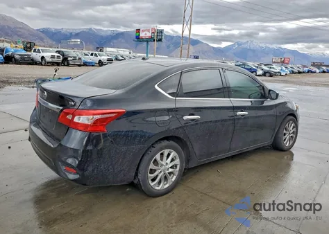 2018 Nissan Sentra S from USA, damaged, VIN 3N1AB7AP1JL656590